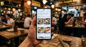 Tối ưu thực đơn Google Maps